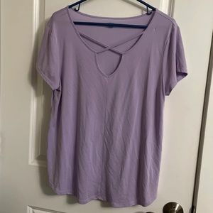 a.n.a Lavender Dress Shirt